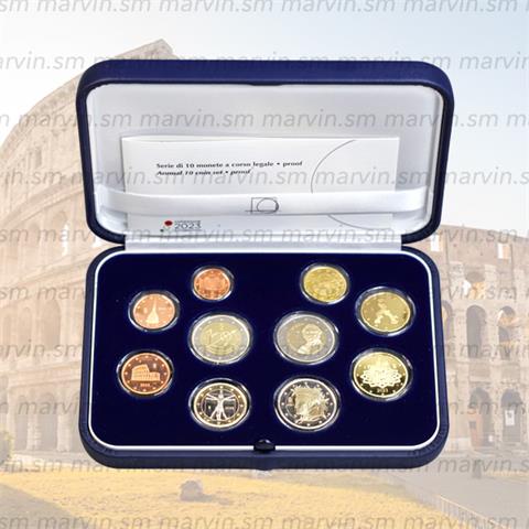  Serie Euro - Italia - 2023 - 10 monete - FS 